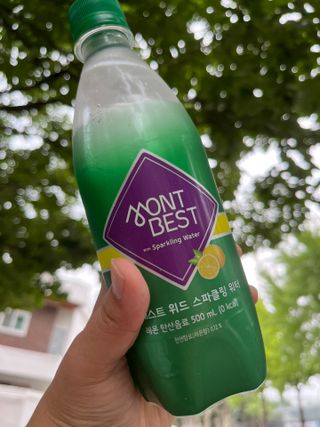 몽베스트 Montbest with Sparkling water Lemon OR Lime 20병(랜덤) — 5점을 준 리뷰어가 2022년 8월 올린 사용 사진