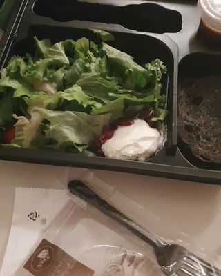 참살이도시락 작심삼일 샐러드도시락 3개 맛보기 새벽배송 또는 택배배송 — 3점을 준 리뷰어가 2021년 7월 올린 사용 사진