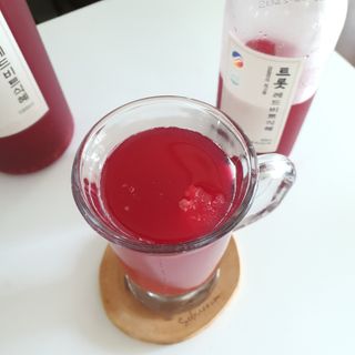 트롯전통식혜 트롯레드비트식혜 1리터 +500리터 — 5점을 준 리뷰어가 2021년 6월 올린 사용 사진