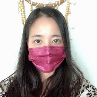 에어에이드 컬러 덴탈 마스크 — 5점을 준 리뷰어가 2021년 8월 올린 사용 사진