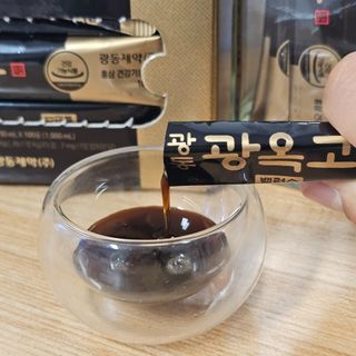 광동생활건강 MF[광동] 식약처 기능성 인정 건강기능식품, 광동 광옥고 밸런스 10mL * 100포 — 5점을 준 리뷰어가 2024년 6월 올린 사용 사진