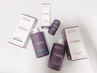 스칼프메드 레드캡슐바이옴 두피케어 프로바이오틱스 유산균 두피관리 세트 — 5점을 준 리뷰어가 2021년 4월 올린 사용 사진