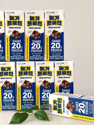 바디랩 프로틴음료 단백질쉐이크 메가프로틴 — 5점을 준 리뷰어가 2022년 5월 올린 사용 사진