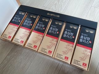 서울약사신협_투데이홍삼정플러스스틱_10g x 60포 — 5점을 준 리뷰어가 2021년 7월 올린 사용 사진