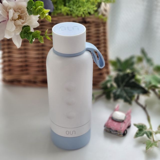 오운 듀얼캡 이중진공 보온보냉 텀블러 12oz 리뷰 사진