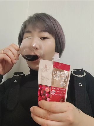 자연에온 몽모랑시 타트체리 착즙 100mL 10개입 2BOX — 5점을 준 리뷰어가 2021년 1월 올린 사용 사진