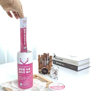 [몸엔용] 녹용 담은 탱탱 콜라겐 녹용 콜라겐 젤리 15g x 20포 — 5점을 준 리뷰어가 2022년 4월 올린 사용 사진