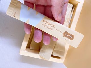디오르 파인화이트 — 5점을 준 리뷰어가 2022년 1월 올린 사용 사진