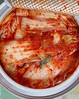 셰프애찬 알배기 겉절이 김치 1kg — 5점을 준 리뷰어가 2022년 11월 올린 사용 사진