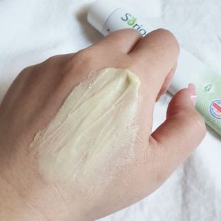 건선/아토/습진/민감성 피부 천연보습진정크림 소리온 크림 & 센시티브 크림 50g — 5점을 준 리뷰어가 2022년 2월 올린 사용 사진