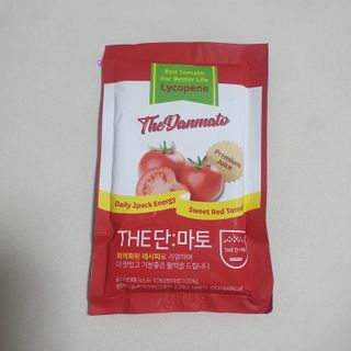 제이제이바이오 더단마토 프리미엄주스 100ml 30팩입 - 무설탕 스테비아 토마토즙 — 5점을 준 리뷰어가 2021년 12월 올린 사용 사진