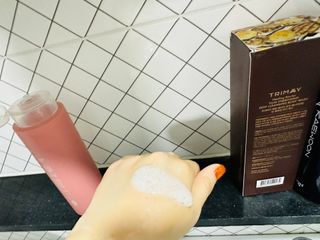 트리마이 자연을 담은 신선함,  온 가족이 사용하는 힐링베리어 바디 워시 4종 택1 — 4점을 준 리뷰어가 2022년 10월 올린 사용 사진