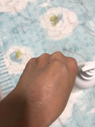 [닥터문] 프리미엄 알로에베라 선크림 500ml — 4.5점을 준 리뷰어가 2022년 6월 올린 사용 사진