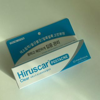 히루스카 포스트아크네 클리어 — 4점을 준 리뷰어가 2021년 2월 올린 사용 사진