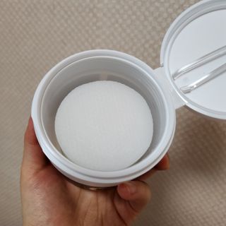 산다화 비타민씨 화이트닝 토너 패드 — 5점을 준 리뷰어가 2023년 5월 올린 사용 사진