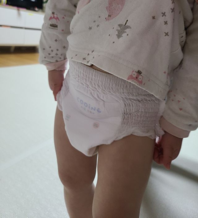 쿠잉 에어드라이  풀커버 팬티기저귀 (L/XL/XXL/XXXL) 1팩 리뷰 사진