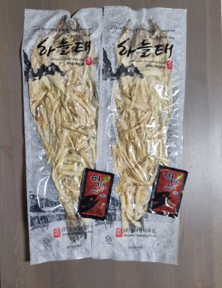 [오늘바스켓] 용대리 손질하늘태 130g — 5점을 준 리뷰어가 2021년 6월 올린 사용 사진