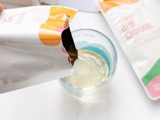 [경남제약헬스케어] 케어플러스 리셋 다이어트 청포도맛 100ml X 5포 (5일분) — 5점을 준 리뷰어가 2023년 3월 올린 사용 사진