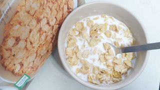 씨알푸드 유기농 쌀 시리얼 390g + 갓 구운 유기농 발아통곡물 150g — 4.5점을 준 리뷰어가 2021년 12월 올린 사용 사진