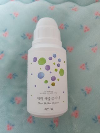 자연그램 매직버블클리너 250g — 5점을 준 리뷰어가 2021년 1월 올린 사용 사진