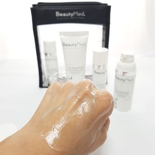 프랑스 뷰티메드 OFL 리밸런싱 케어 3종 키트 (OFL세럼 30ml & 딸라스파 어메니티 4종 증정) — 5점을 준 리뷰어가 2022년 9월 올린 사용 사진