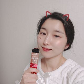 자연에온 가득담은 몽모랑시 타트체리 콜라겐 젤리스틱 — 3.5점을 준 리뷰어가 2021년 1월 올린 사용 사진