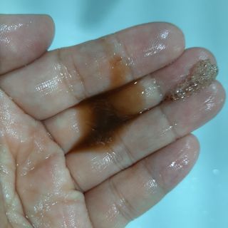 헤어플러스 콴디 플러피 클라우드 버블 팩 클렌저 — 5점을 준 리뷰어가 2021년 6월 올린 사용 사진