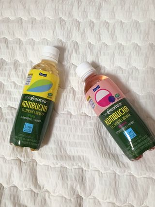 더그레잇티 콤부차 [매일유업] 더그레잇티 44kcal 콤부차 300ml *12개입 (오리지널 6개+베리리치 6개) — 5점을 준 리뷰어가 2023년 8월 올린 사용 사진