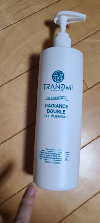 TRANDMI 트랜드미 래디언스 더블겔 클렌저 — 3점을 준 리뷰어가 2022년 9월 올린 사용 사진