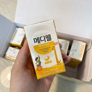 메디웰 페디아드링크 미니 바나나맛 — 5점을 준 리뷰어가 2022년 8월 올린 사용 사진