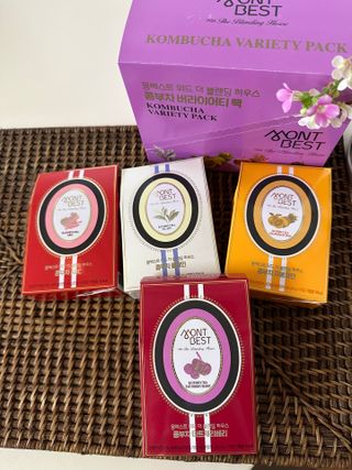 몽베스트 위드더 블랜딩 하우스 콤부차 _ 버라이어티팩 — 5점을 준 리뷰어가 2023년 7월 올린 사용 사진