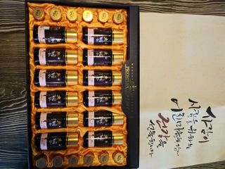 서울약사신협_프리미엄황삼골드_3.75g x 12환+75mgx12병 — 5점을 준 리뷰어가 2021년 1월 올린 사용 사진