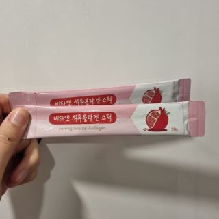 비타앤 석류콜라겐스틱 — 5점을 준 리뷰어가 2021년 5월 올린 사용 사진