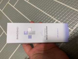 바노바기 코스메틱 바노바기 밀크씨슬 리페어 시카 선스크린 플러스 50ml — 5점을 준 리뷰어가 2023년 2월 올린 사용 사진
