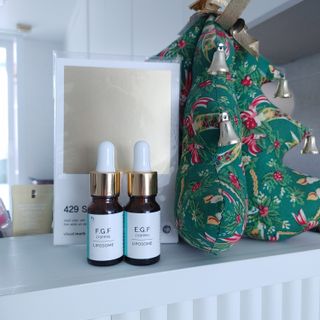 랑팡 EGF+FGF 10ppm 리포좀 앰플 원액 10ml — 5점을 준 리뷰어가 2021년 11월 올린 사용 사진