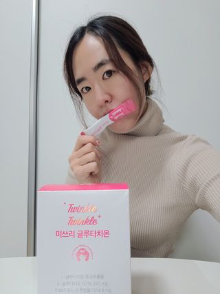 메디포스트 모비타 미쓰리 글루타치온 30포 — 5점을 준 리뷰어가 2022년 12월 올린 사용 사진