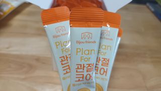 비쥬프렌즈 플랜 포 관절코어 — 5점을 준 리뷰어가 2022년 9월 올린 사용 사진