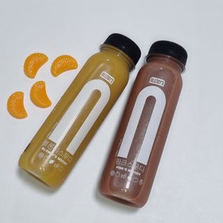 BLENDY'S 핑크 스무디+블론디 스무디 — 5점을 준 리뷰어가 2021년 9월 올린 사용 사진