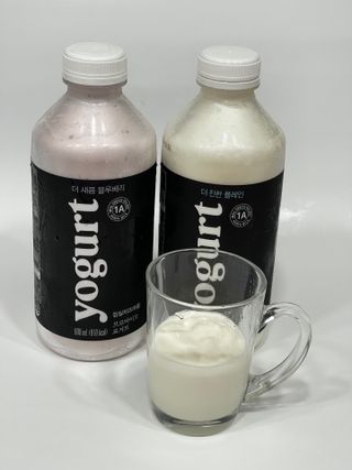 숲골 임실치즈마을 프로바이오 요거트 900ml — 4.5점을 준 리뷰어가 2021년 8월 올린 사용 사진