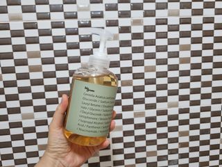 빅그린 카렌듈라(지성두피용)&시카(중건성두피용)탈모샴푸500ml-택1,빅그린 프리미어바이옴탈모앰플팩 60ml — 5점을 준 리뷰어가 2023년 1월 올린 사용 사진