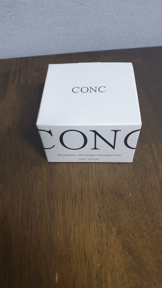 CONC 콩크 미로탐누스 안티링클 화이트닝 크림 — 4점을 준 리뷰어가 2021년 2월 올린 사용 사진