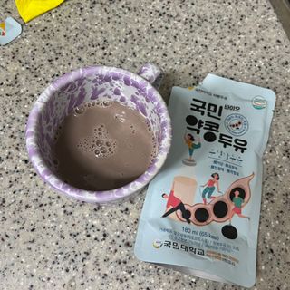 국민바이오 약콩두유 — 5점을 준 리뷰어가 2022년 5월 올린 사용 사진