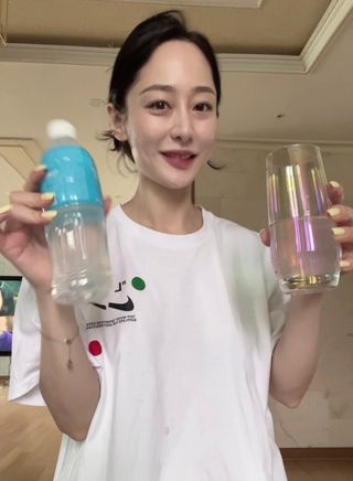 [동아오츠카] 포카리스웨트  500ml PET + 이온워터 500ml PET — 5점을 준 리뷰어가 2025년 6월 올린 사용 사진