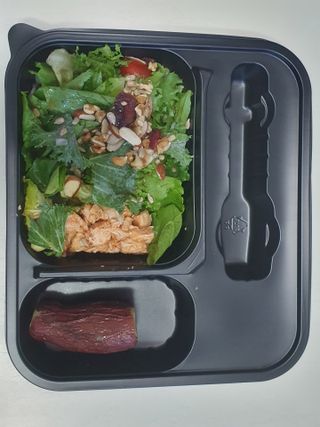참살이도시락 작심삼일 샐러드도시락 3개 맛보기 새벽배송 또는 택배배송 — 4점을 준 리뷰어가 2021년 7월 올린 사용 사진