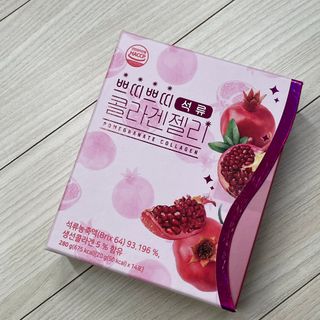 헬스업_쁘띠쁘띠석류콜라겐젤리_20g x 14포 — 4.5점을 준 리뷰어가 2021년 2월 올린 사용 사진