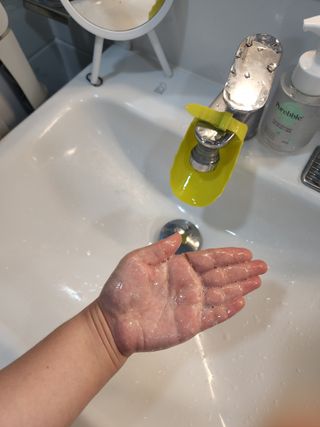 프리[닥터문] 유산균 락토케어 질경초 여성청결제 1000ml (젤타입) — 5점을 준 리뷰어가 2022년 6월 올린 사용 사진