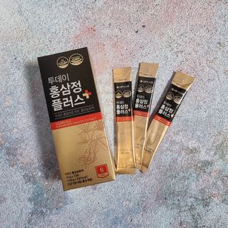 서울약사신협_투데이홍삼정플러스스틱_10g x 30포 — 5점을 준 리뷰어가 2021년 2월 올린 사용 사진