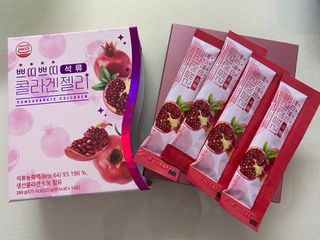 헬스업_쁘띠쁘띠석류콜라겐젤리_20g x 14포 — 4.5점을 준 리뷰어가 2021년 2월 올린 사용 사진