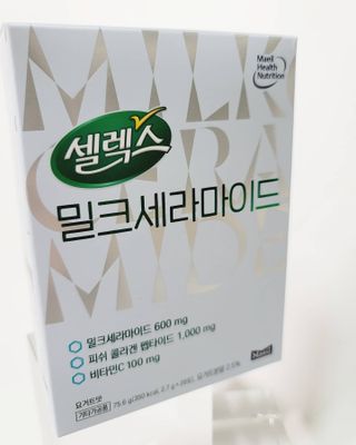 셀렉스스포츠 셀렉스 밀크세라마이드 저분자피쉬콜라겐 28포 X 1박스 — 5점을 준 리뷰어가 2021년 6월 올린 사용 사진