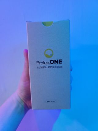 프로티원 단백질쉐이크 곡물맛 2주분 1통+보틀 — 5점을 준 리뷰어가 2021년 4월 올린 사용 사진